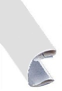 SPECIAL DEAL: 25 pcs - Pearl White UniBind Steelback Spines (11"), Size 7mm