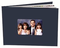 (10pcs) Landscape Photo Book Leatherette w/3.5"x5" Window Cut 