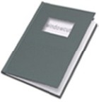 (10pcs) DARK GREEN STEELBOOK Letter Size 8.5" by 11" (Case Bound on 11" edge)