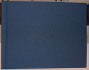 (10pcs) Unibind 9mm Premium Linen 8.5X11 Landscape Photobook  | Dark Blue (Navy) 
