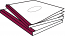 CoverBind Burgundy Advantage Clear Linen Covers 