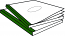 CoverBind Green Advantage Clear Linen Covers