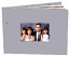 (10pcs) Photo Book Letter Size Landscape  w/3.5"x5" Window Cut | Brushed Steel in Pink, Blue, and Silver